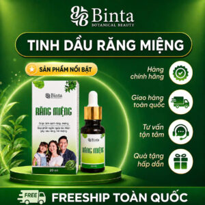 Tinh dầu Răng miệng Binta 20ml