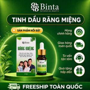 Tinh dầu Răng miệng Binta 7ml