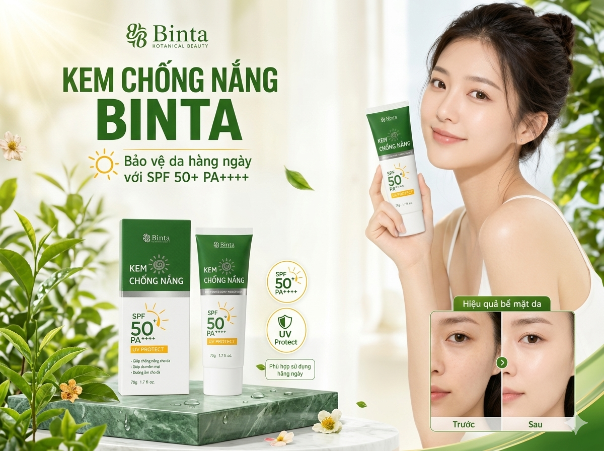 BINTA BOTANICAL BEAUTY – GIẢI PHÁP CHĂM SÓC SỨC KHỎE VÀ SẮC ĐẸP TOÀN DIỆN TỪ THIÊN NHIÊN