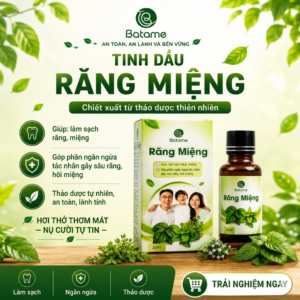 Tinh dầu Răng miệng Batame 20ml